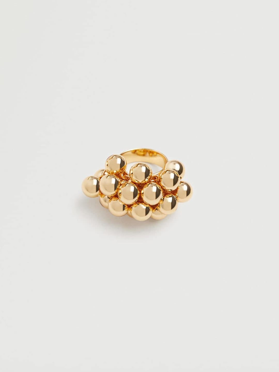 

MANGO Gold-Toned Beaded Finger-Rings