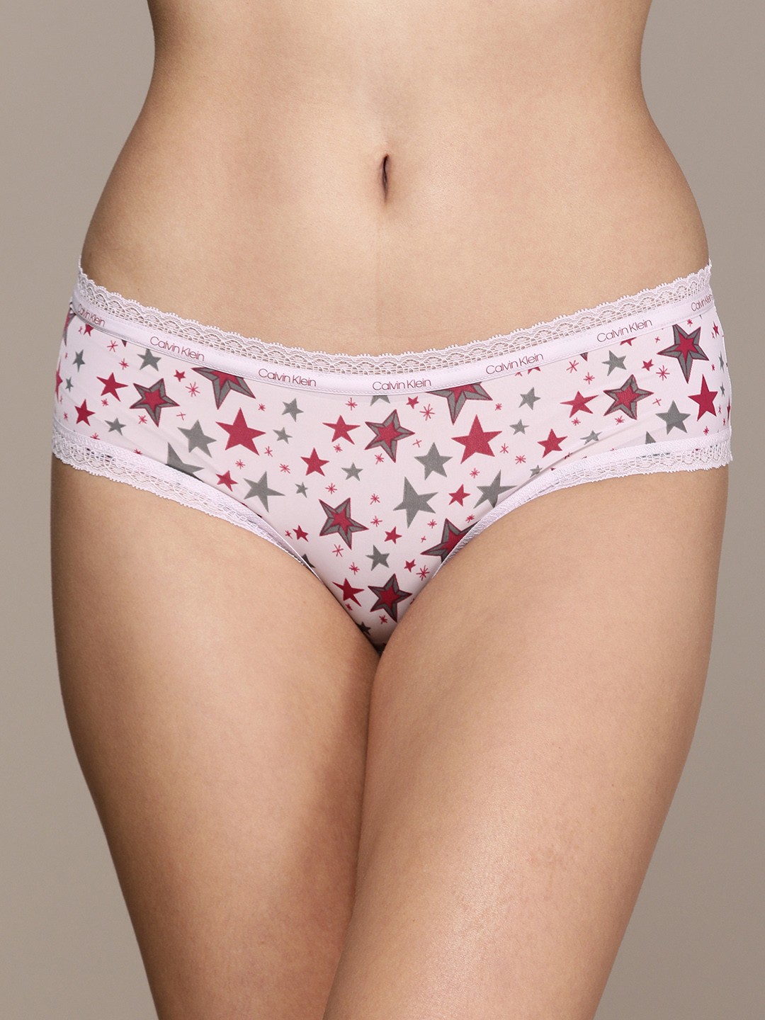 

Calvin Klein Underwear Women Pink & Red Printed Hipster- QD3767WIU