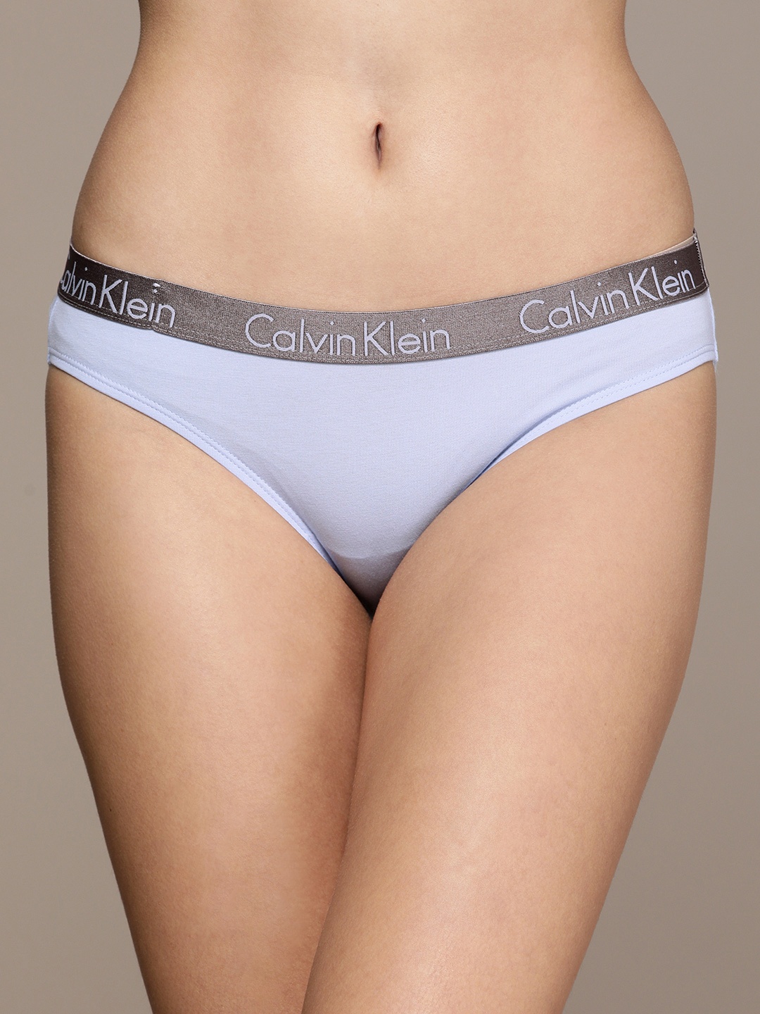 

Calvin Klein Underwear Women Light Blue Solid Bikini QD3540C5R