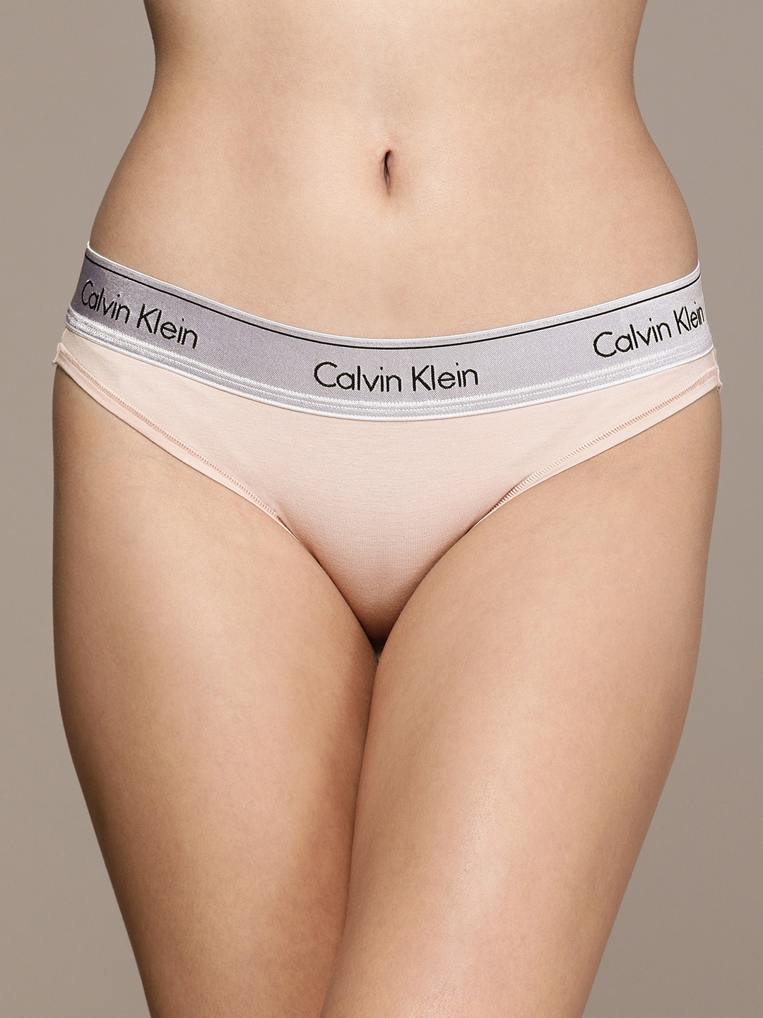 

Calvin Klein Underwear Women Beige Bikini Briefs QF6133VJS