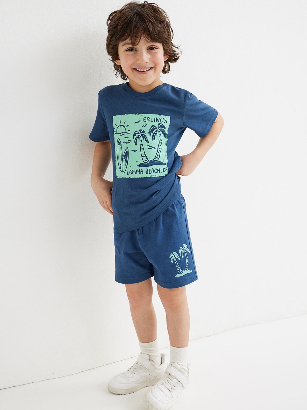 

H&M Blue Jersey Shorts