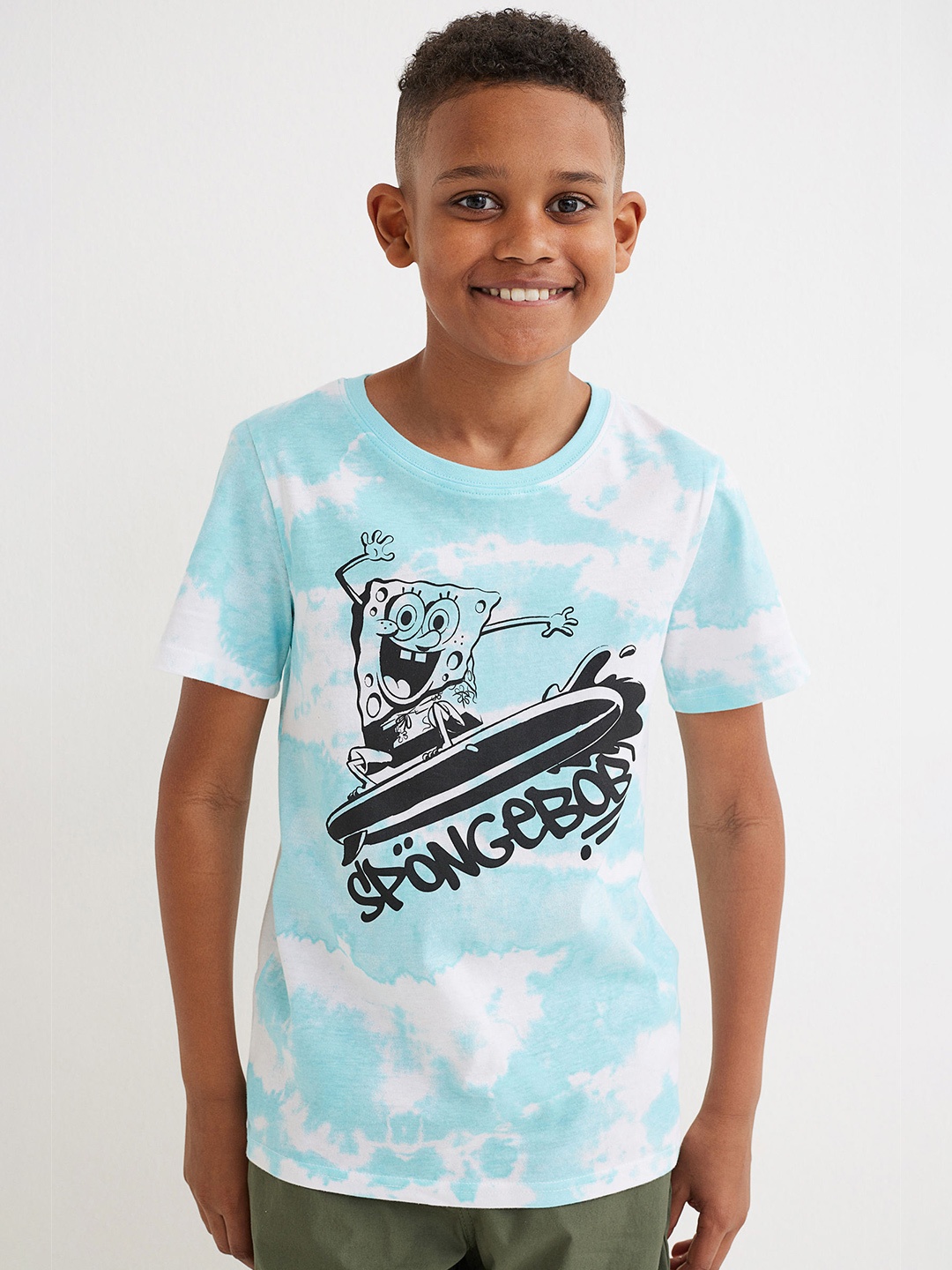 

H&M Boys Pack of 3 Printed T-shirts, Blue