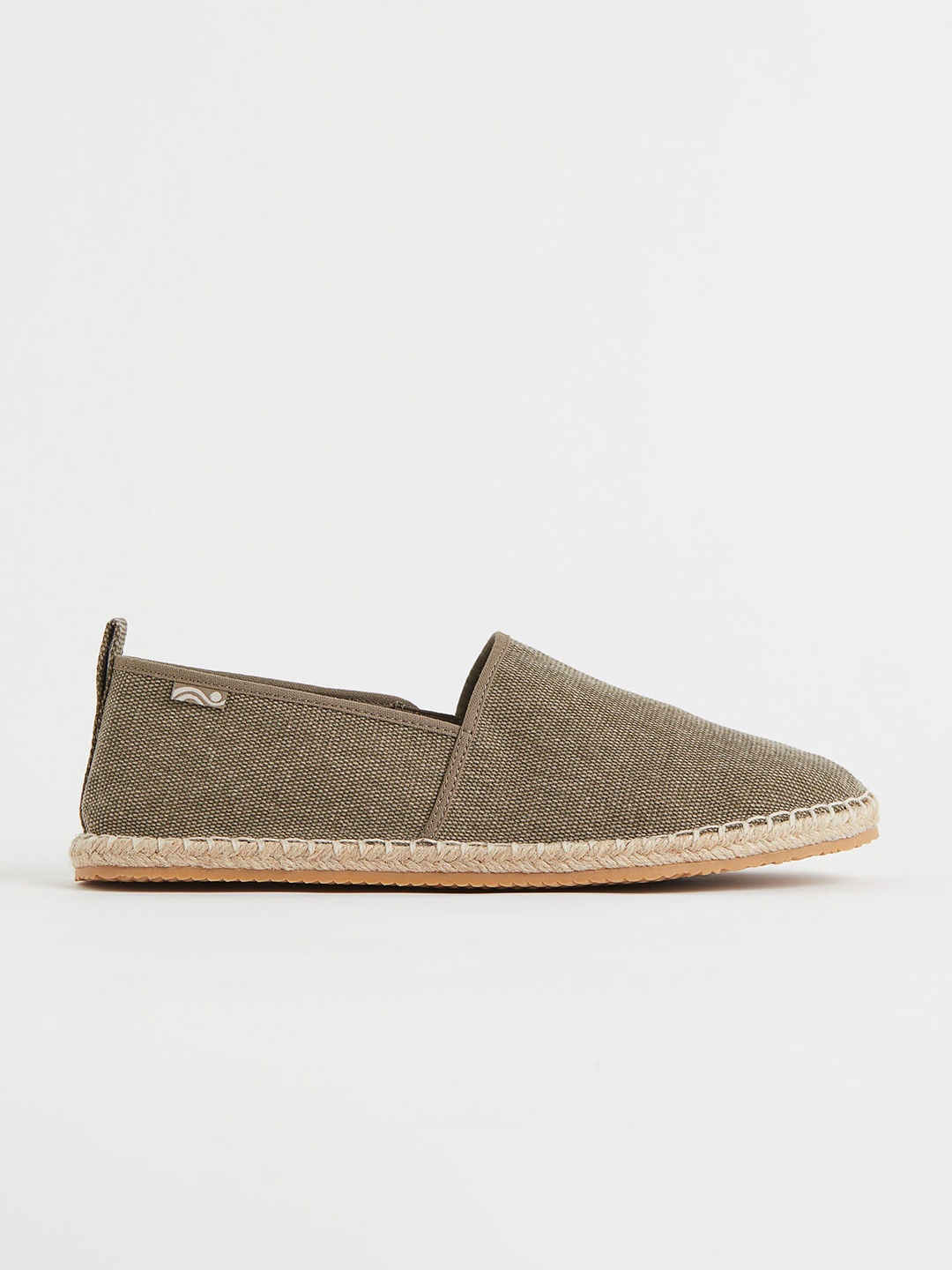 

H&M Men Olive Green Canvas Espadrilles