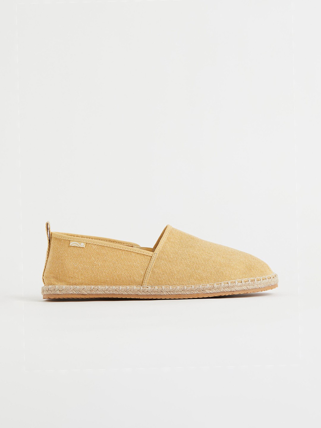 

H&M Men Canvas Espadrilles, Yellow