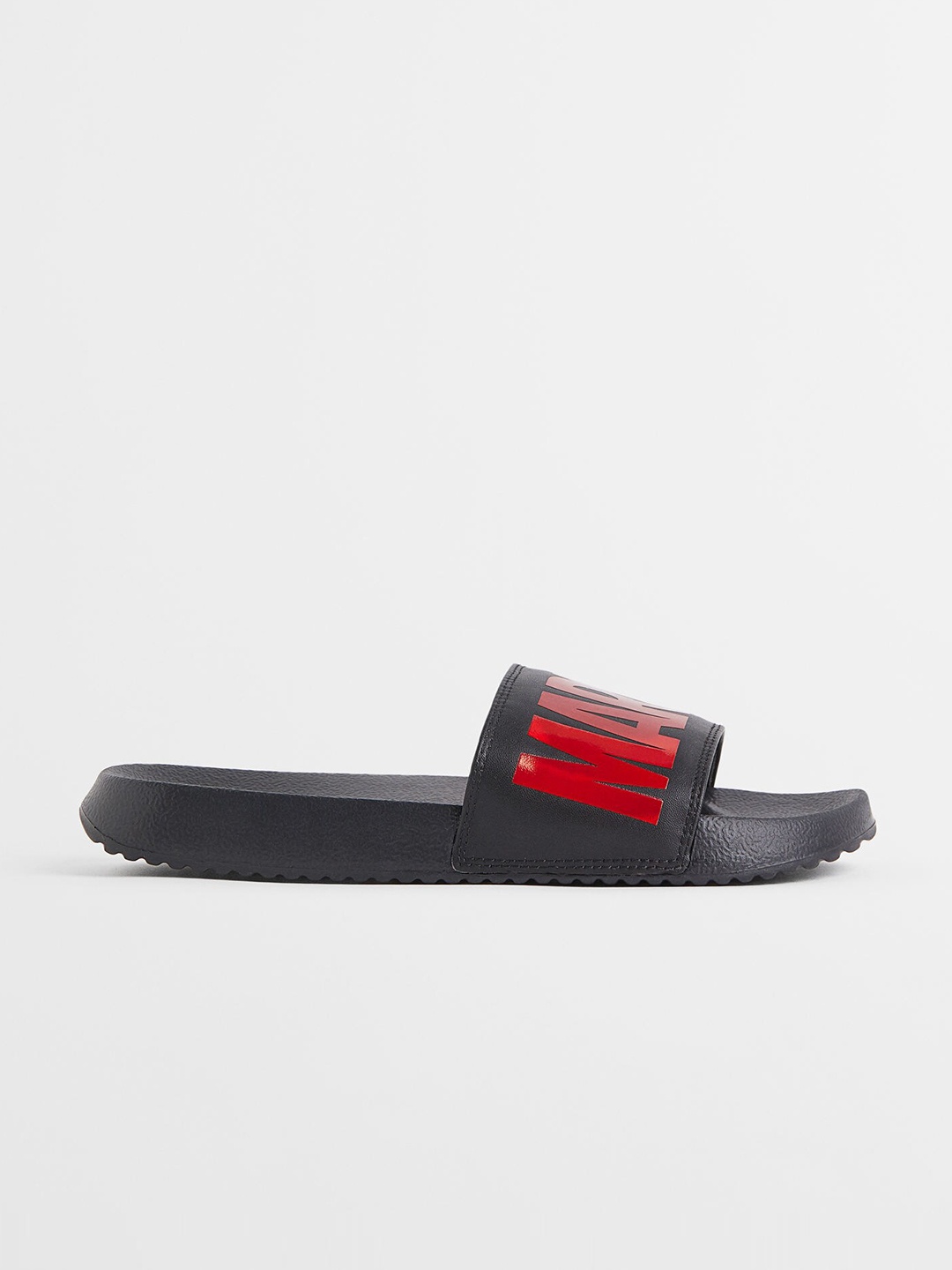 

H&M Girls Black & Red Printed Pool Shoes
