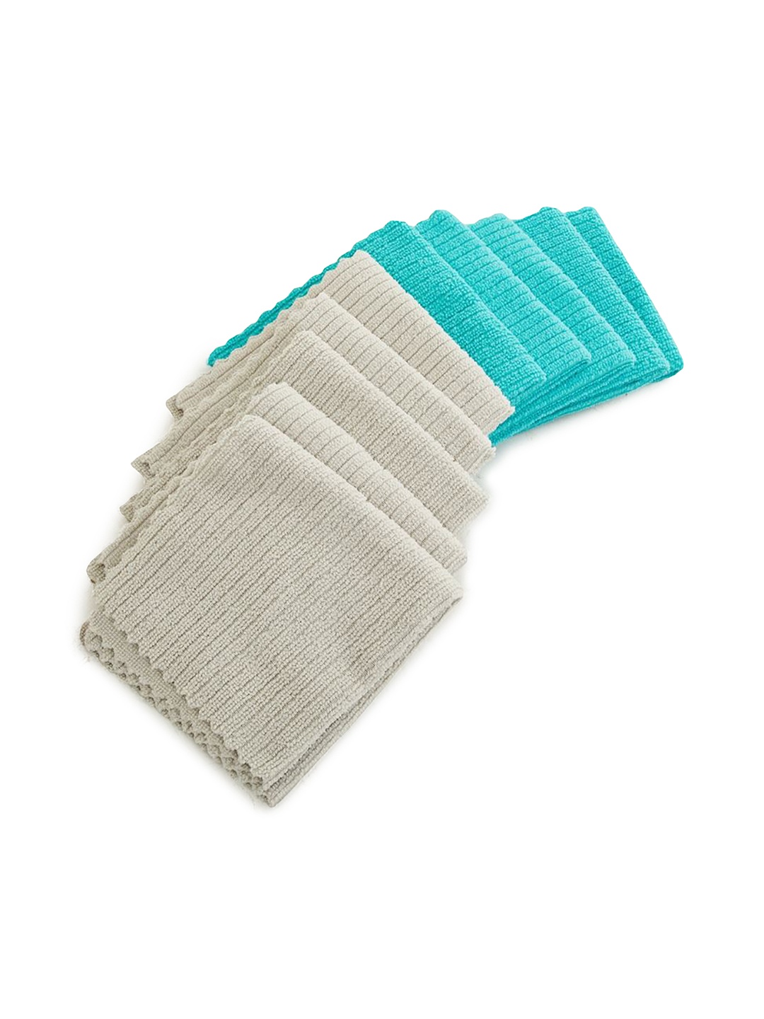 

Home Centre Set of 10 Fervid Dish Cleaning Cloth, Multi