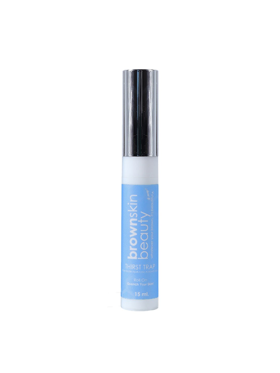 

brownskin beauty Thirst Trap Face Roll On Serum - 15 ml, Blue