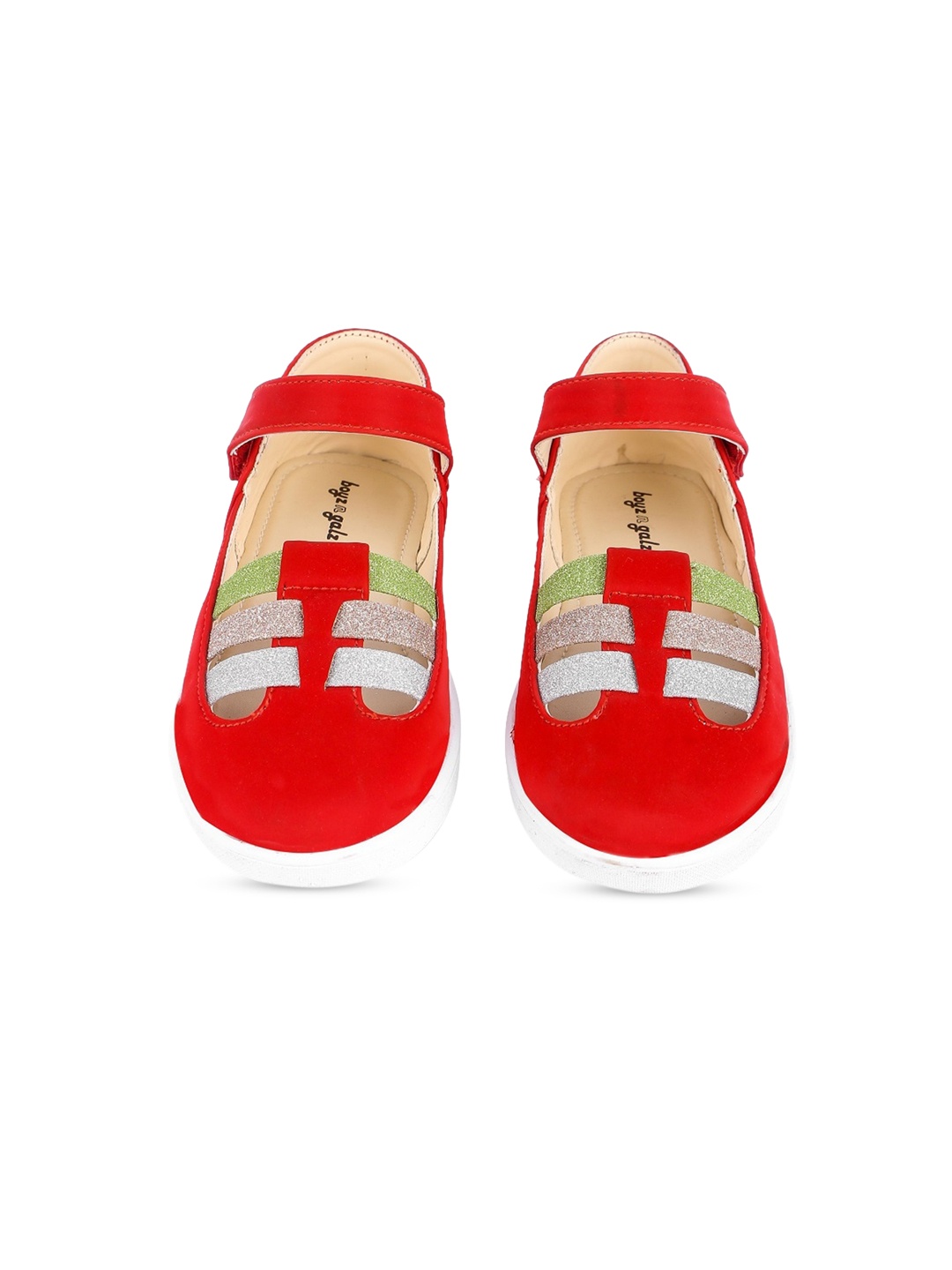 

BOYZ N GALZ Girls Red PU Sneakers