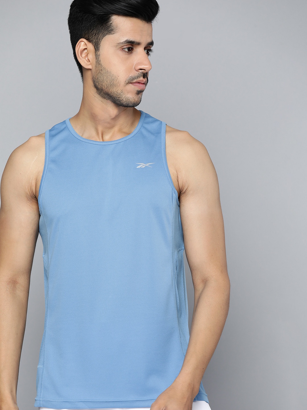 

Reebok Speedwick Singlet Tank Vest, Blue