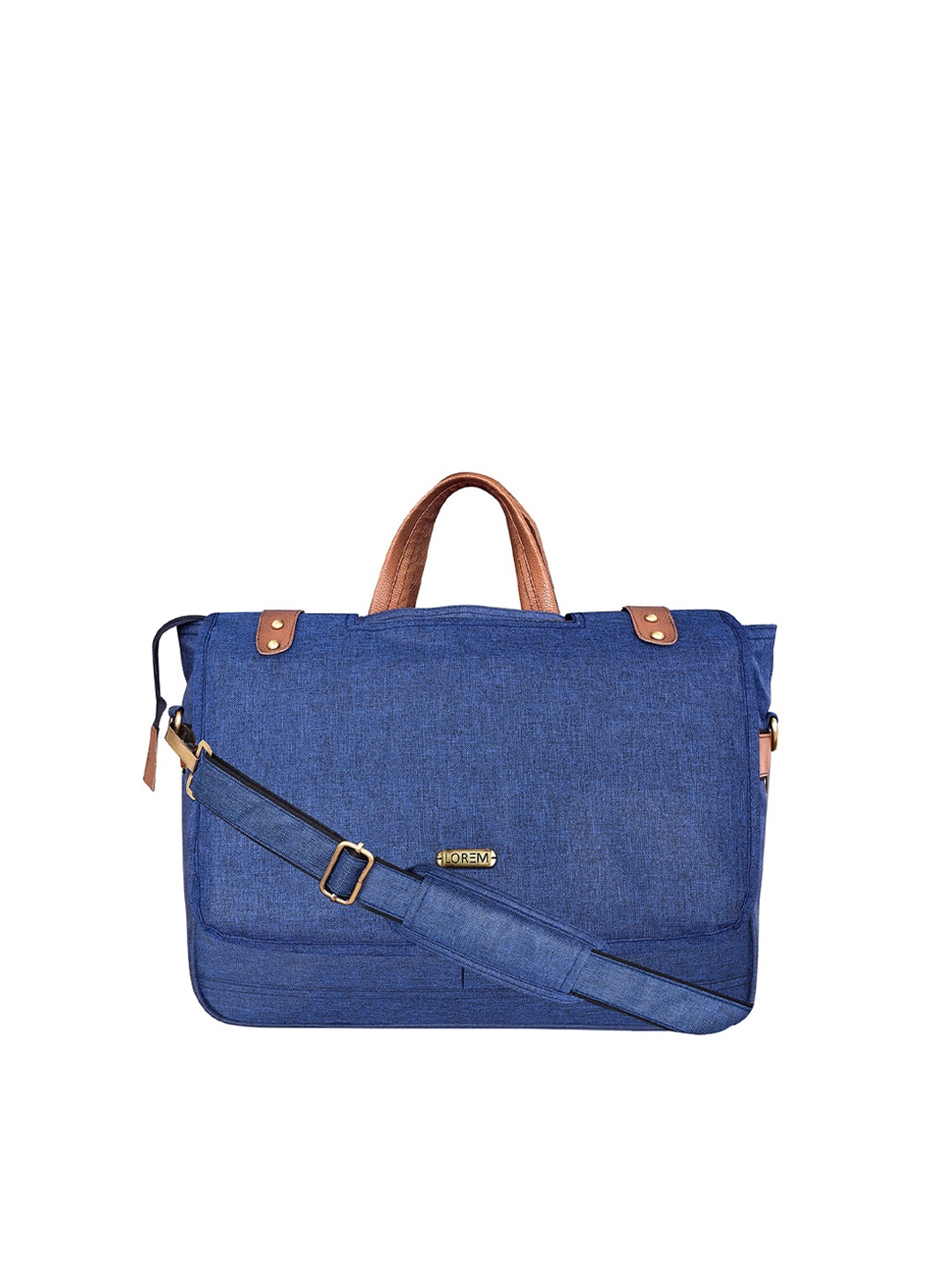 

LOREM Unisex Blue Laptop Bag