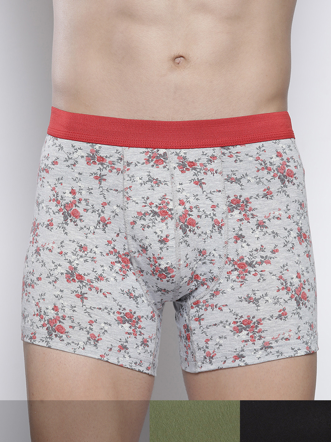 

Trendyol Men Pack of 3 Briefs TMNAW22BX0104, Grey