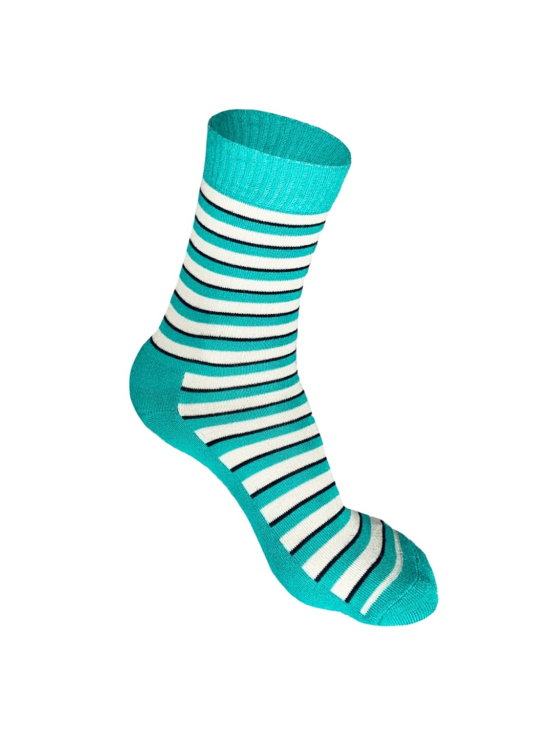 

Heelium Men Bamboo Super Soft & Odour-Free Breathable Crew-Length Socks, Teal