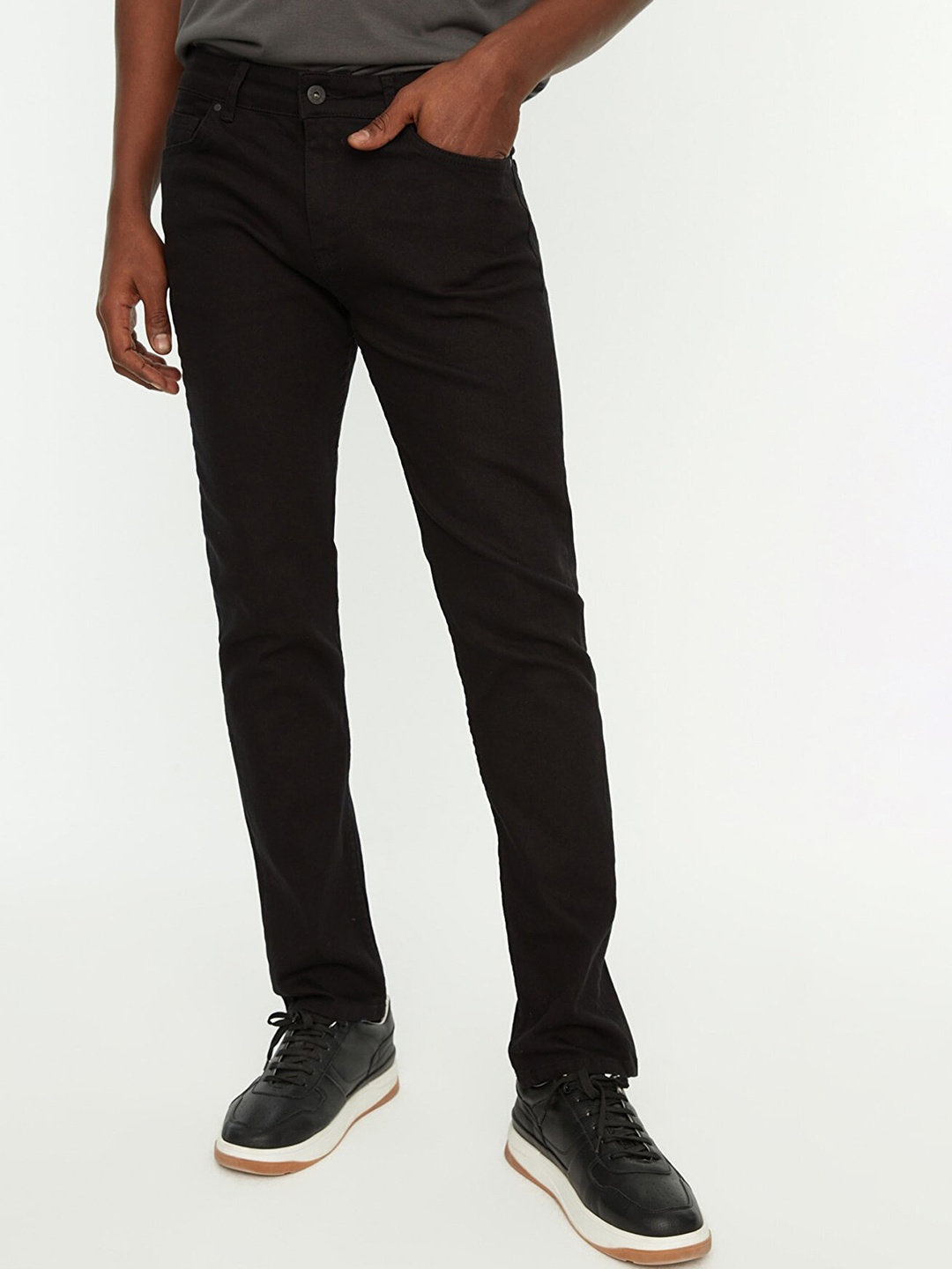 

Trendyol Men Black Skinny Fit Stretchable Jeans