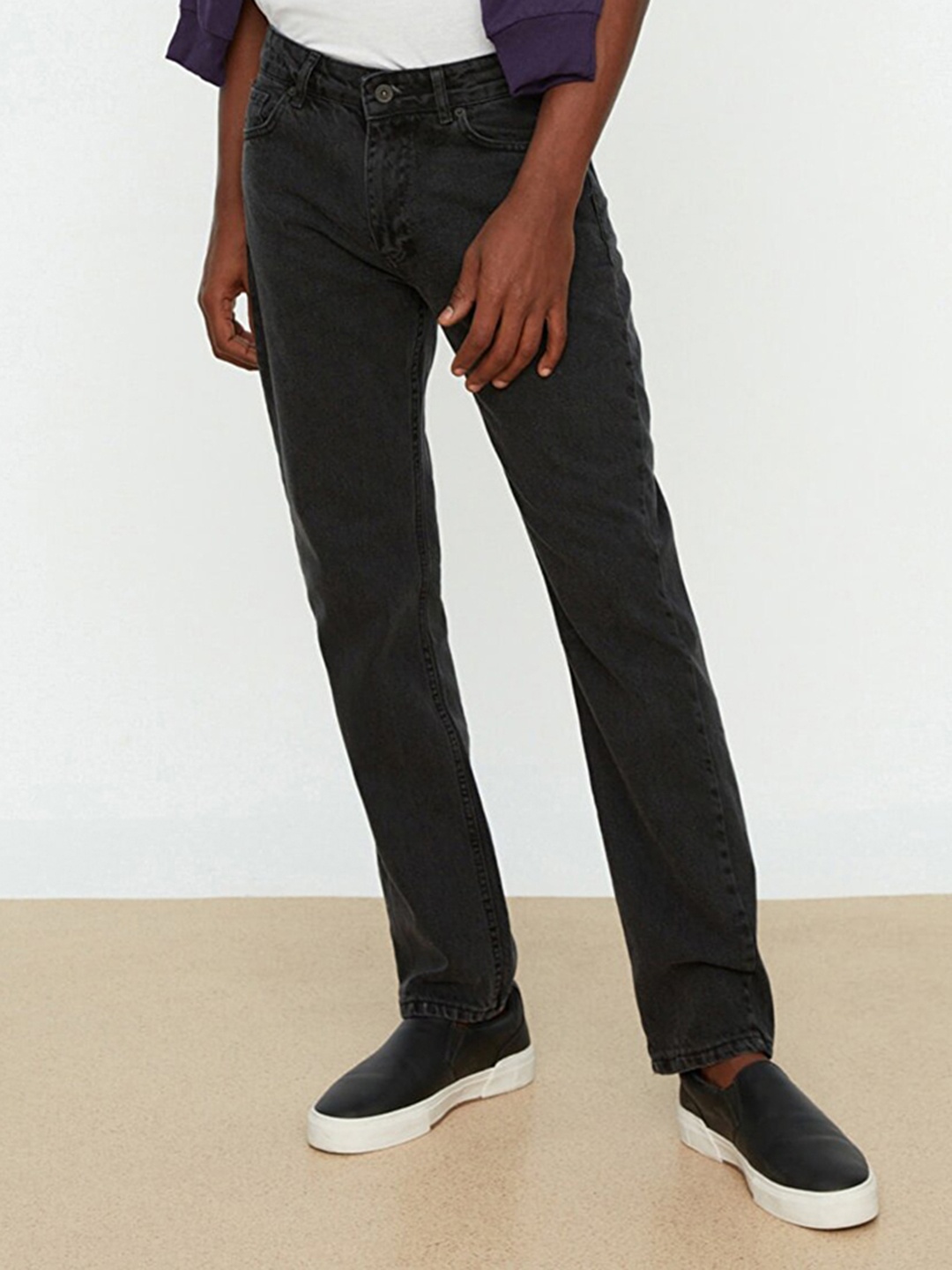 

Trendyol Men Black Pure Cotton Jeans