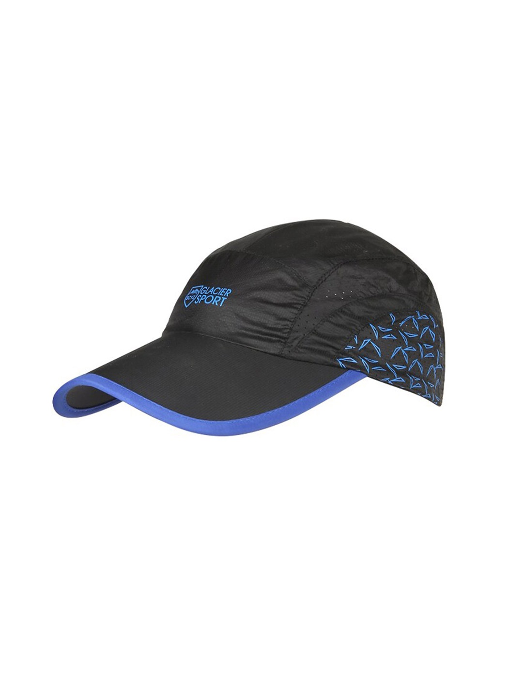 

iSWEVEN Unisex Black & Blue Printed Baseball Cap