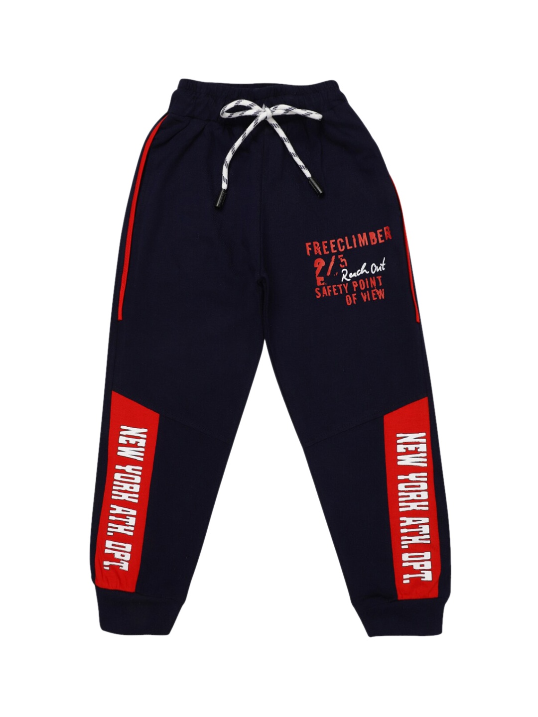 

V-Mart Boys Navy Blue Printed Jogger Track Pants