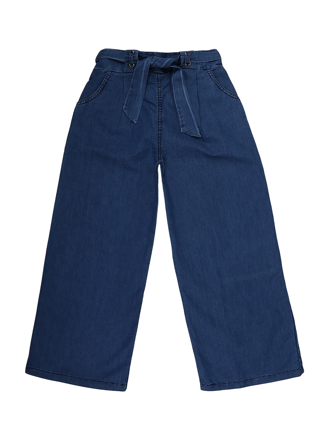 

V-Mart Boys Navy Blue Solid Cotton Track Pants
