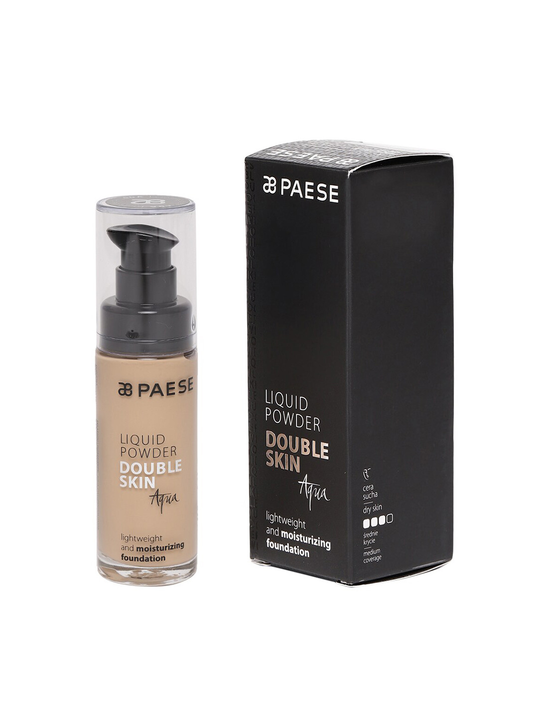 

Paese Cosmetics Liquid Powder Double Skin Aqua Foundation - 40A, Beige
