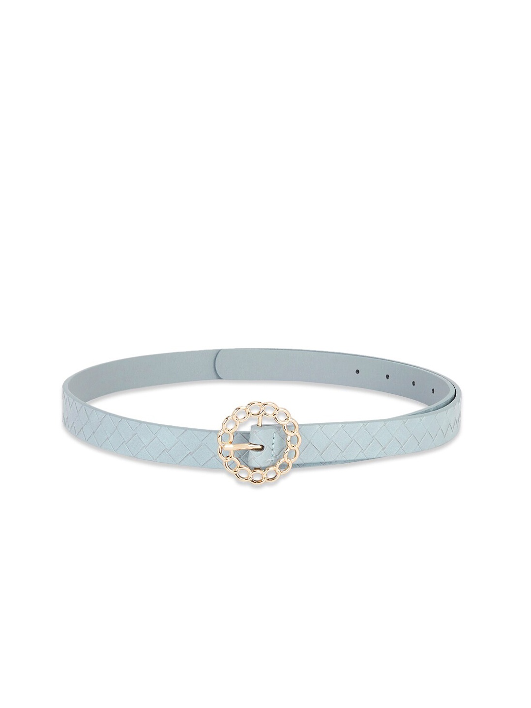 

Forever Glam by Pantaloons Women Blue Textured PU Belt
