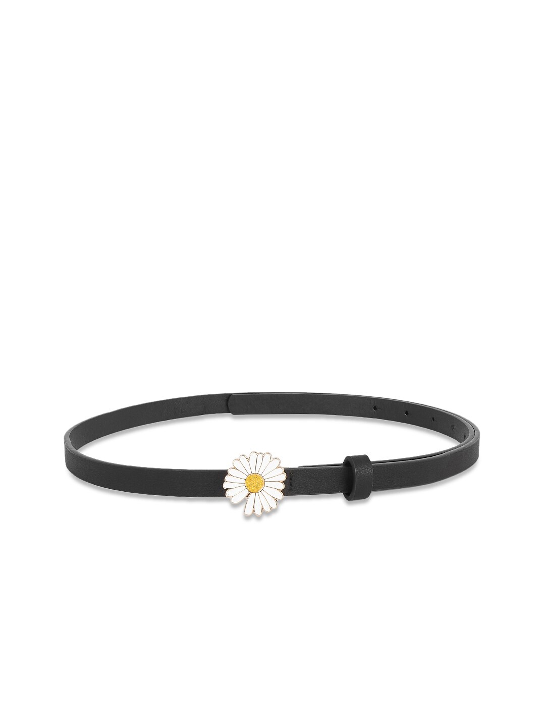 

Forever Glam by Pantaloons Women Black Embellished PU Belt