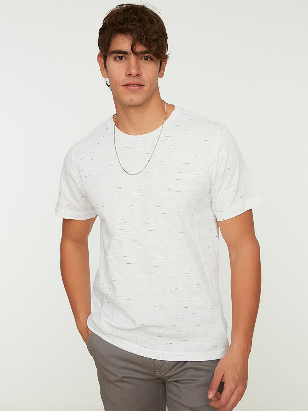 

Trendyol Men White T-shirt