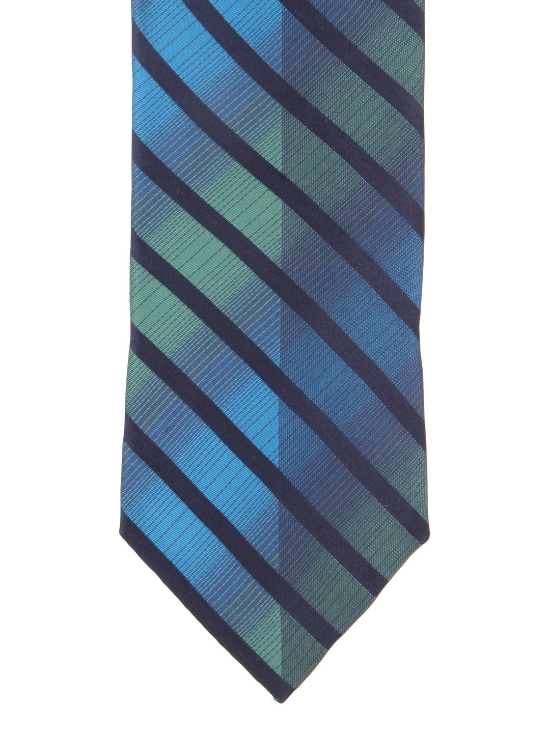 

Alvaro Castagnino Blue Striped Silk Tie