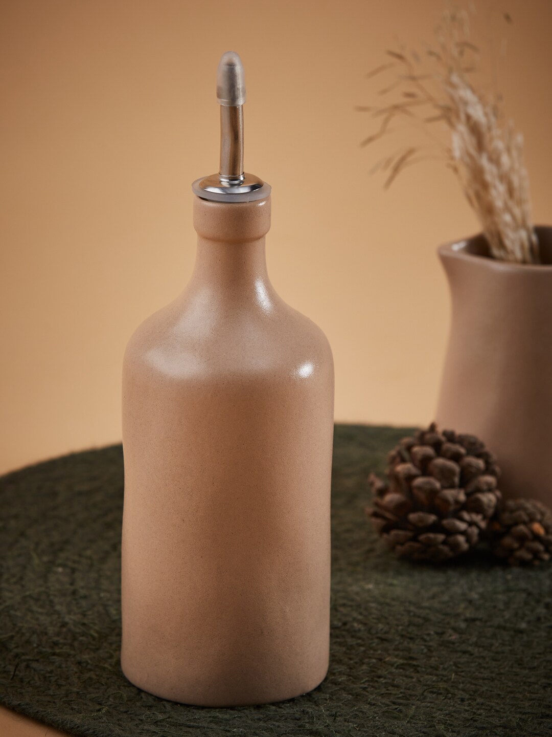

Fabindia Taupe Ayira Oil Dispenser
