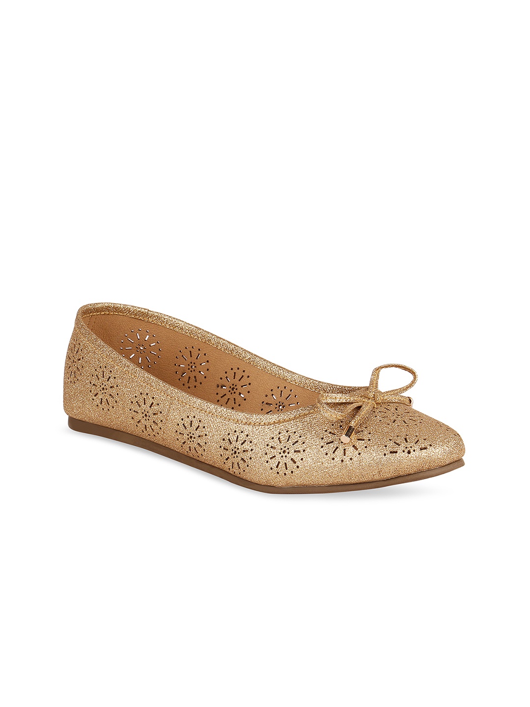 

Rocia Women Rose Gold-Toned Ballerinas