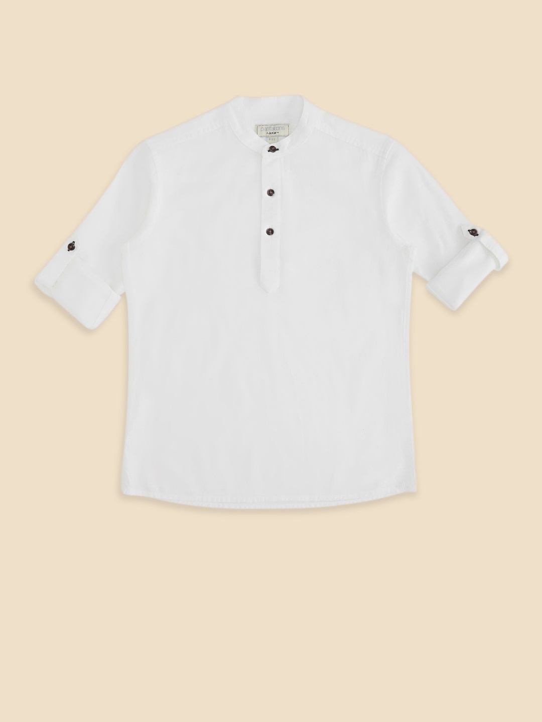 

Pantaloons Junior Boys White Casual Shirt