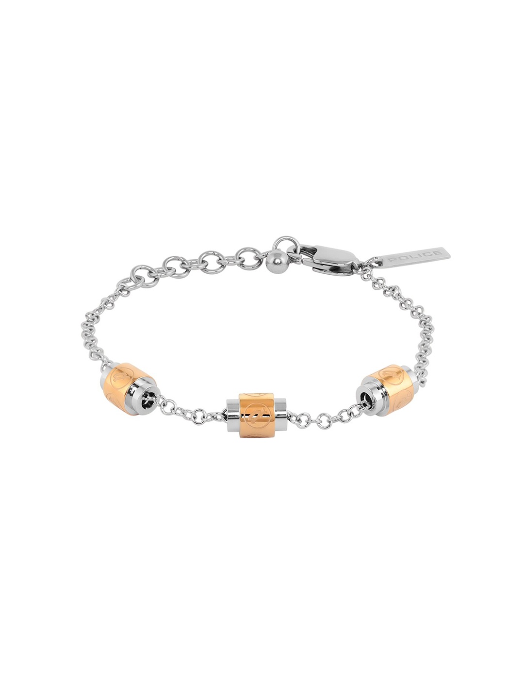 

Police Women Gold-Toned & Silver-Toned Link Bracelet