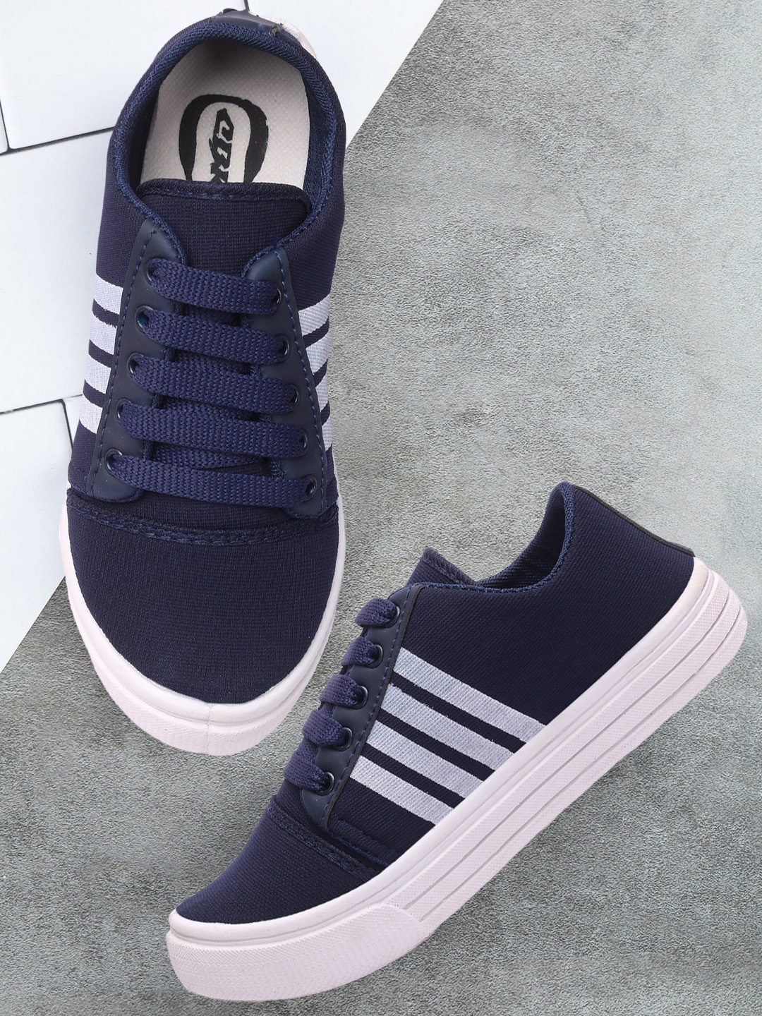 

Longwalk Women Navy Blue Sneakers