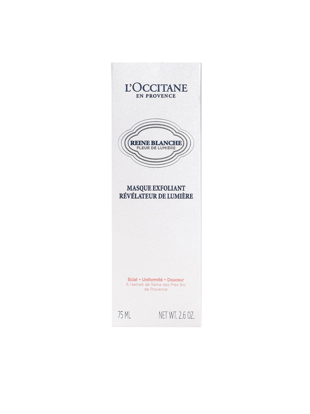 

LOccitane en Provence Reine Blanche Masque Exfoliant Brightening Scrub - 75 ml, White