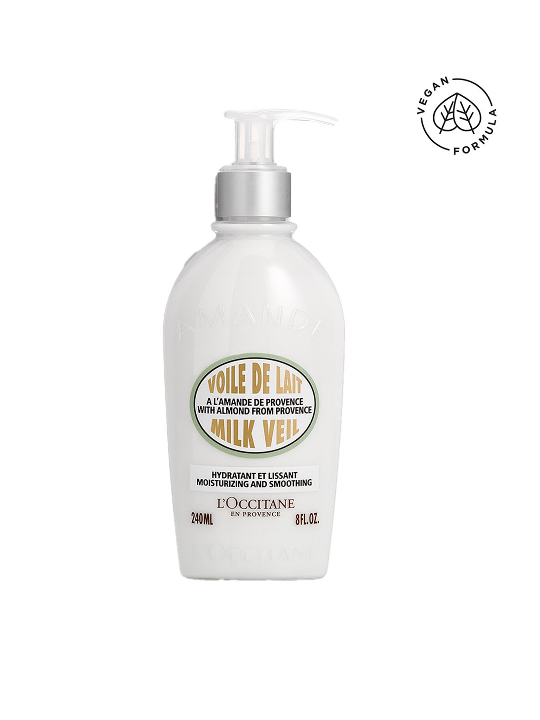 

LOccitane en Provence Moisturizing & Smoothing Almond Milk Veil - 240 ml, White