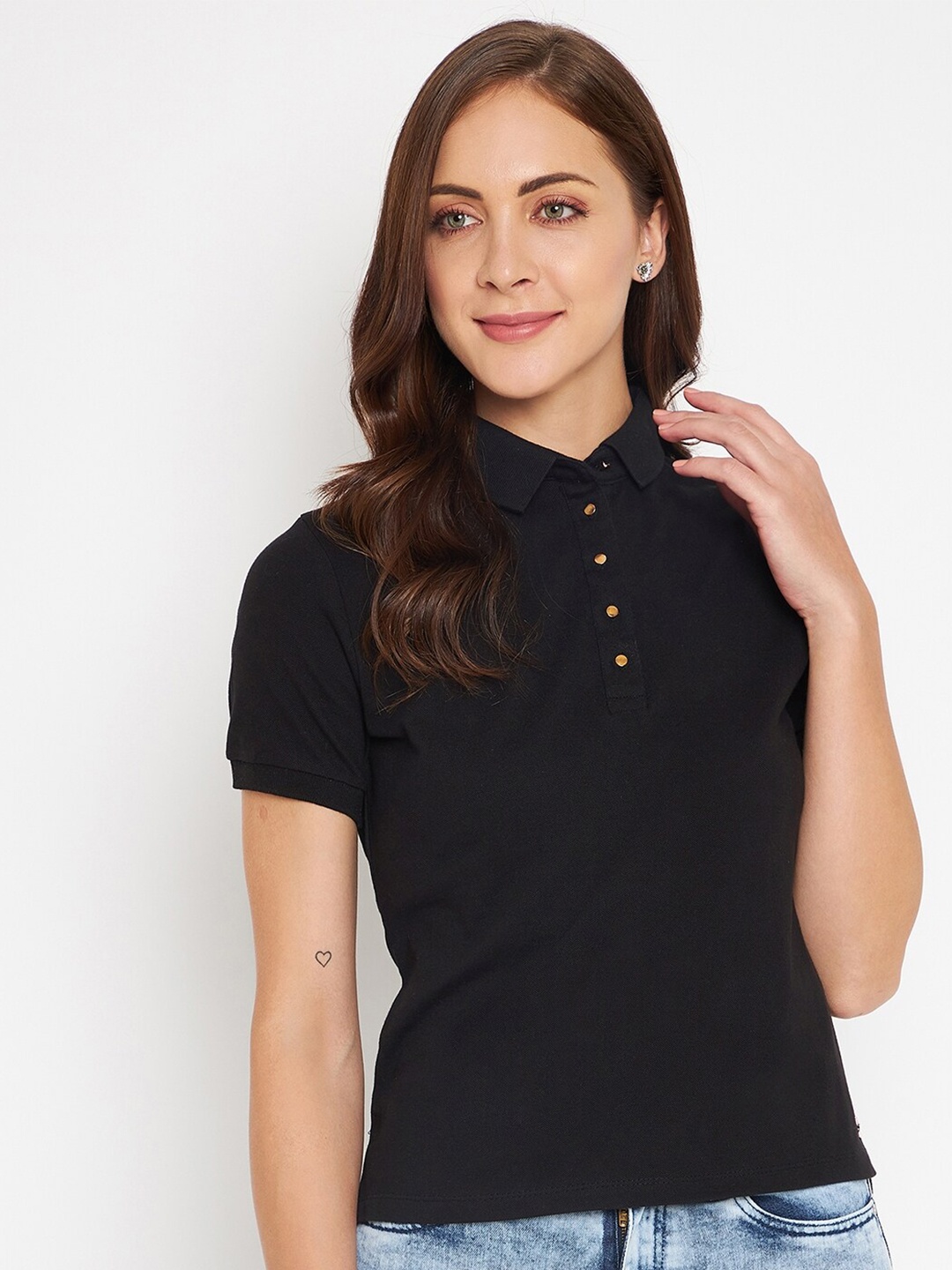 

Madame Black Monochrome Top