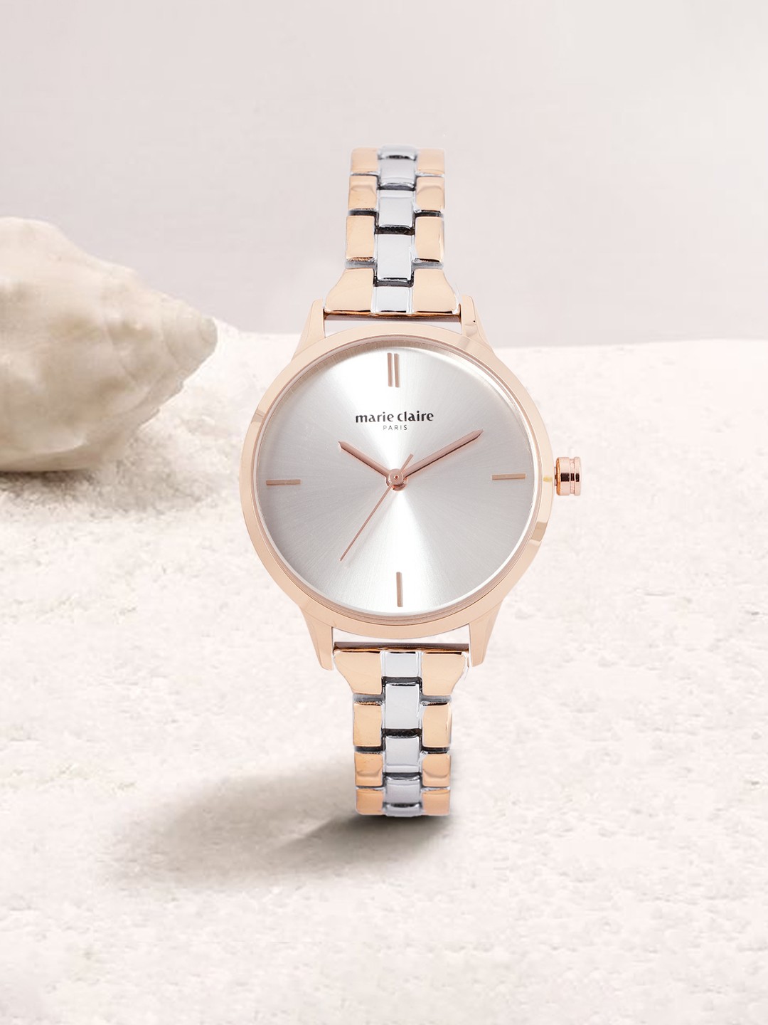 

Marie Claire Women Silver-Toned Bracelet Style Analogue Watch MC22027