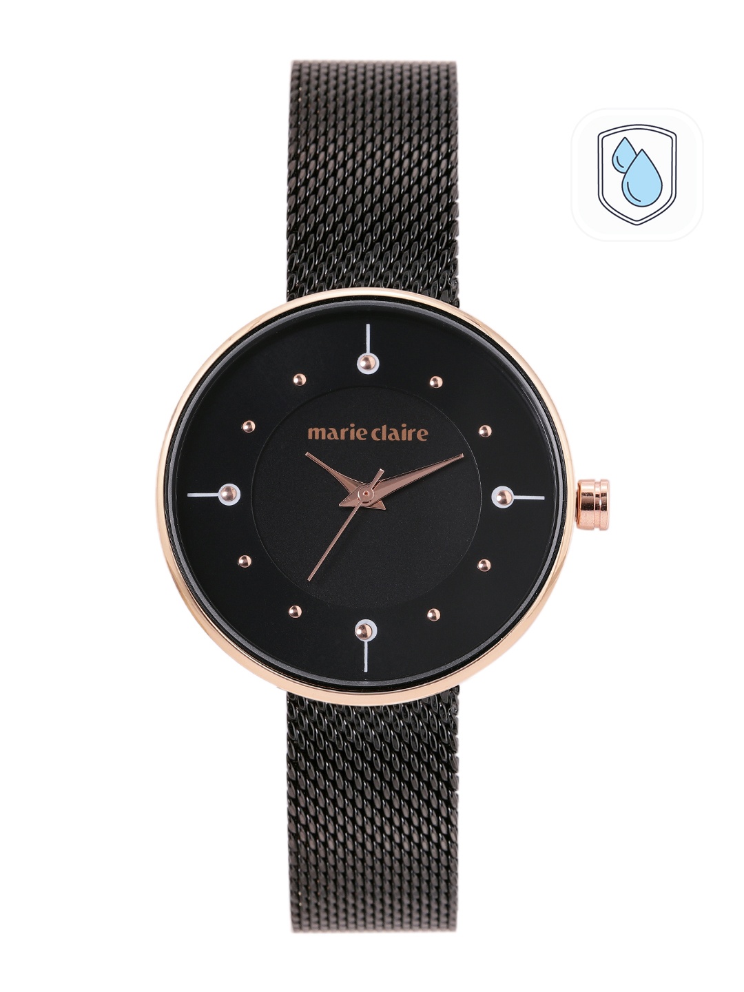

Marie Claire Women Black Bracelet Style Analogue Watch MC22023