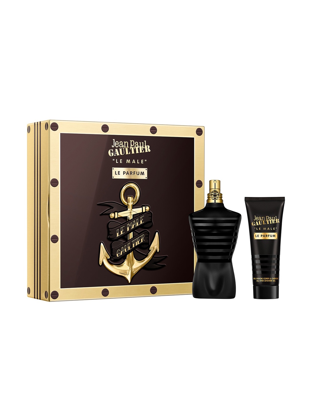 

Jean Paul Gaultier Men Transparent Le Male Le Parfum 125ml with Shower Gel 75ml