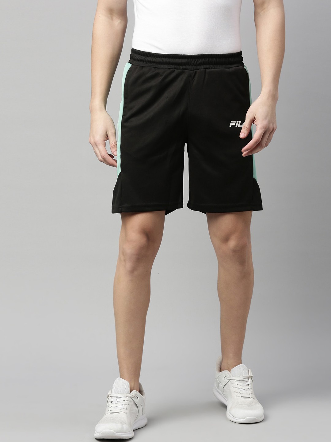

FILA Men Black Sports Shorts