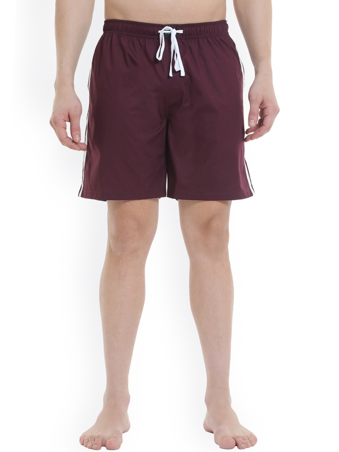 

DON VINO Men Maroon Cotton Outdoor Shorts
