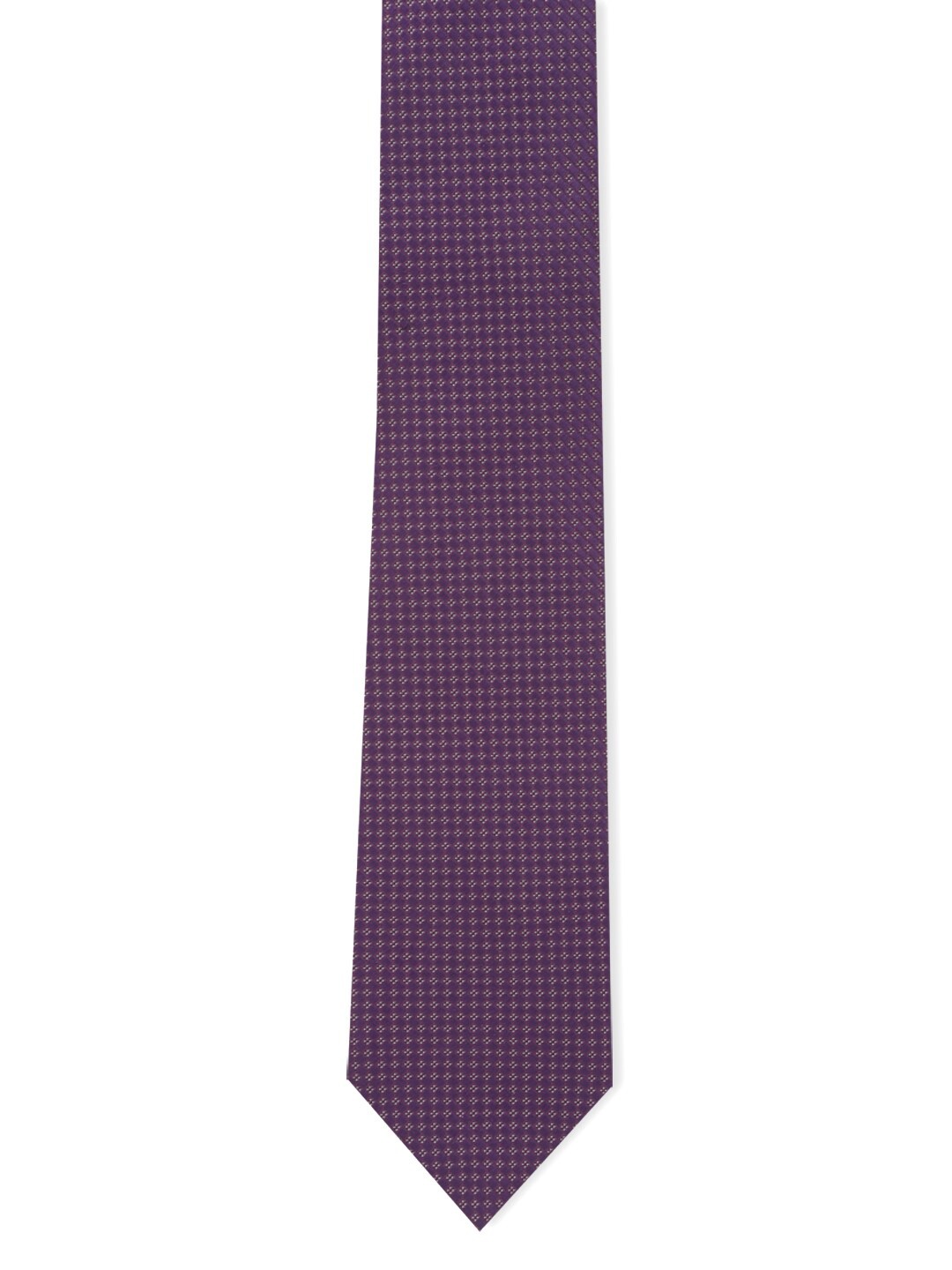 

Peter England Men Purple Printed Broad Tie