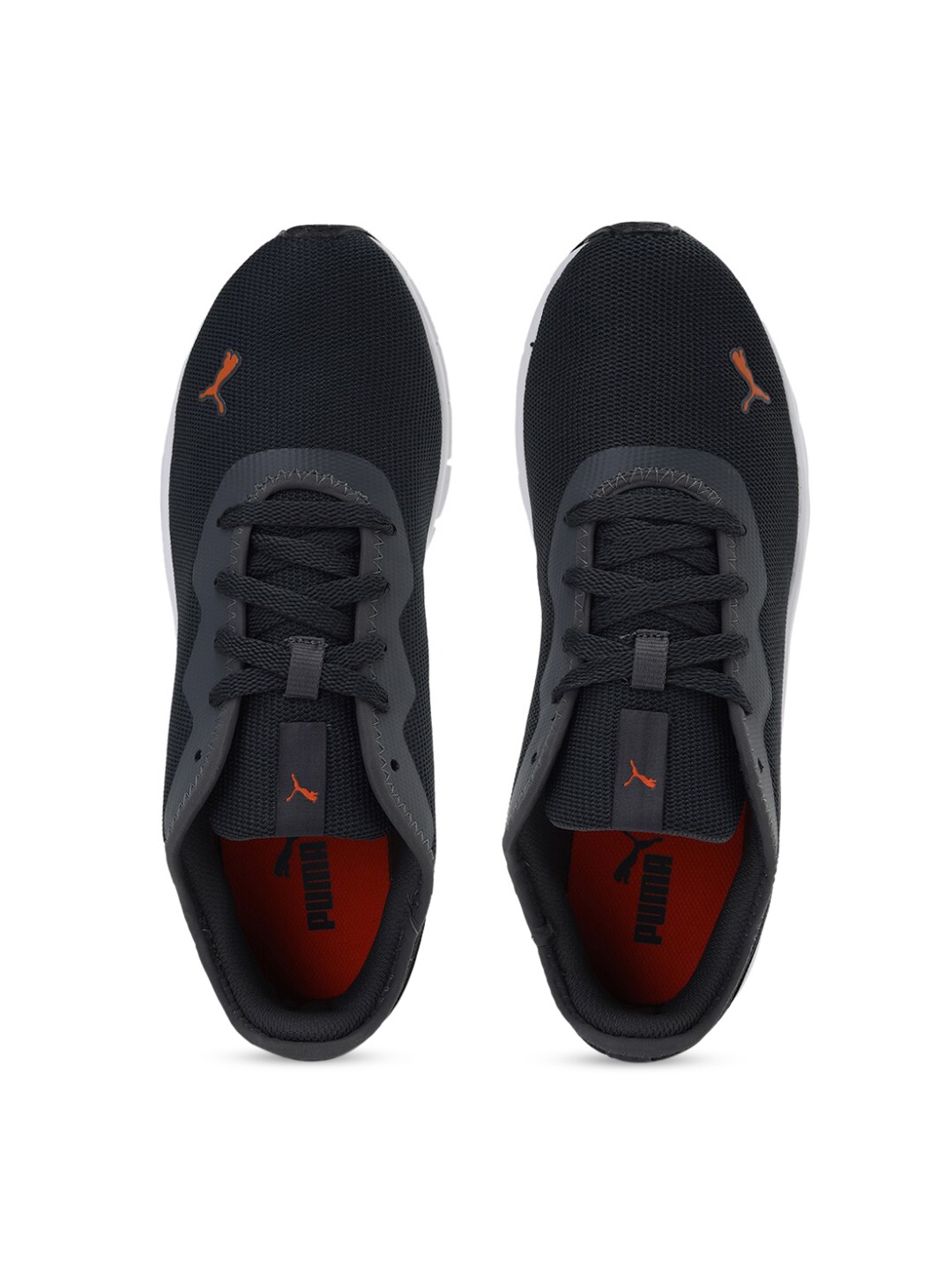 

Puma Men Orange Textile Running Shoes