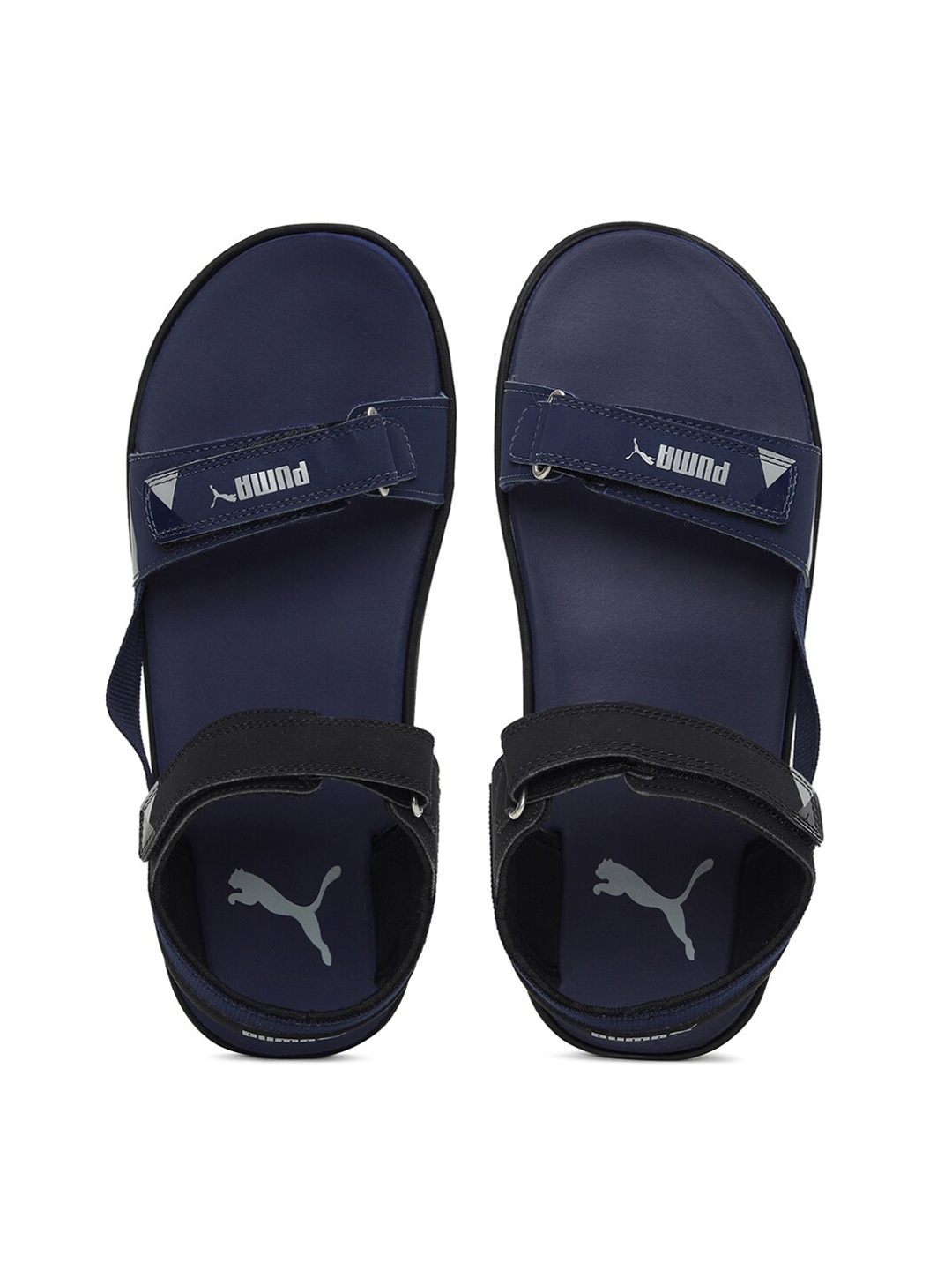 

Puma Unisex Navy Blue Solid Comfort Sandals