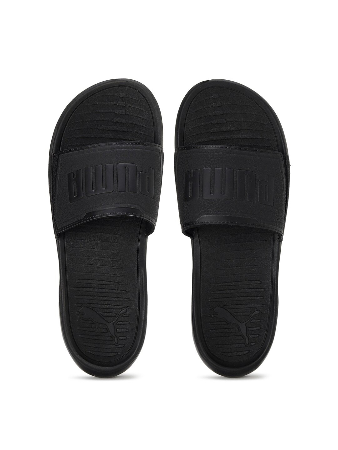 

Puma Men Black Sliders