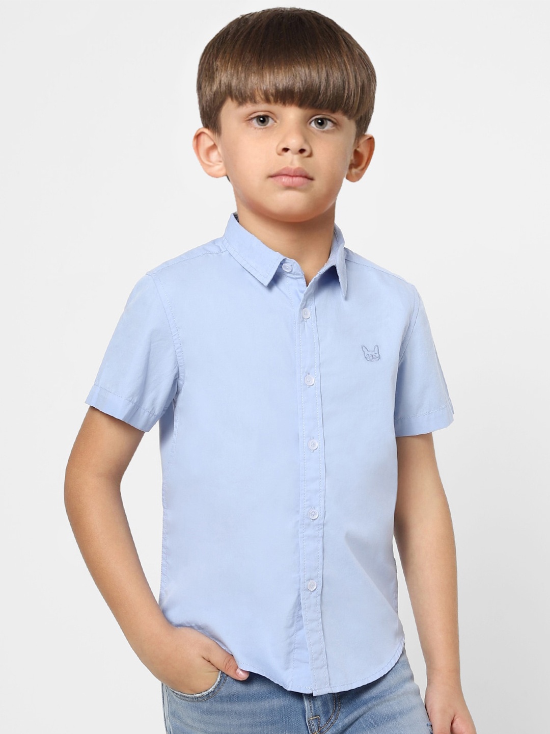 

Jack & Jones Boys Blue Casual Shirt