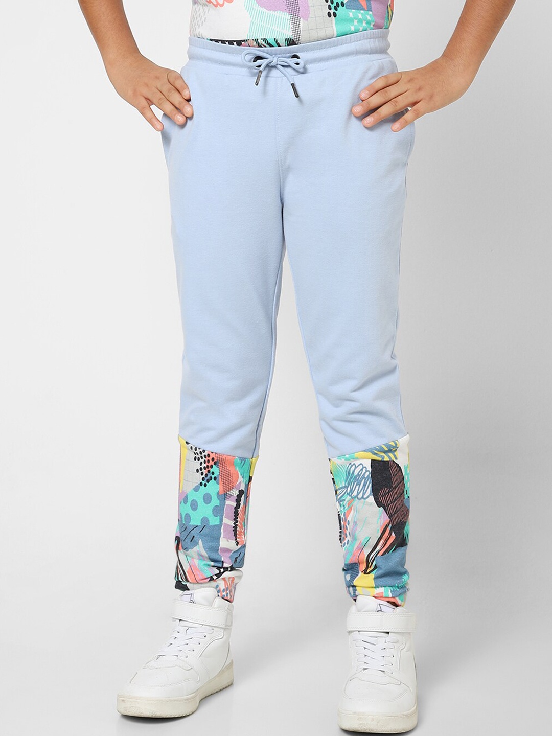 

Jack & Jones Junior Boys Light Blue Track Pant