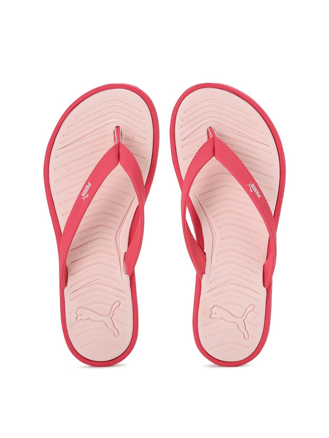 

Puma Women Pink & Peach-Coloured Daisy Thong Flip-Flops