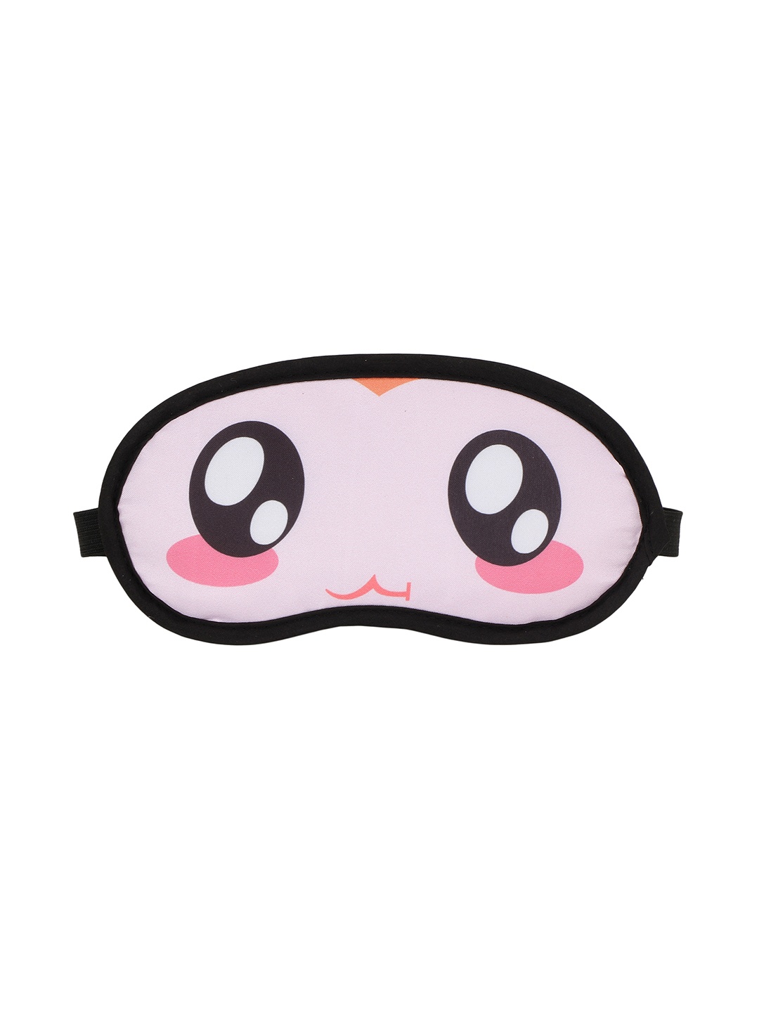 

SKYLOFTS Unisex Kids Pink & White Printed Sleeping Eye Mask with Cooling Pad