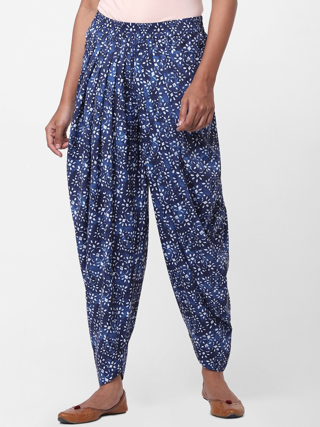 

Naari Women Blue Printed Dhoti Pant