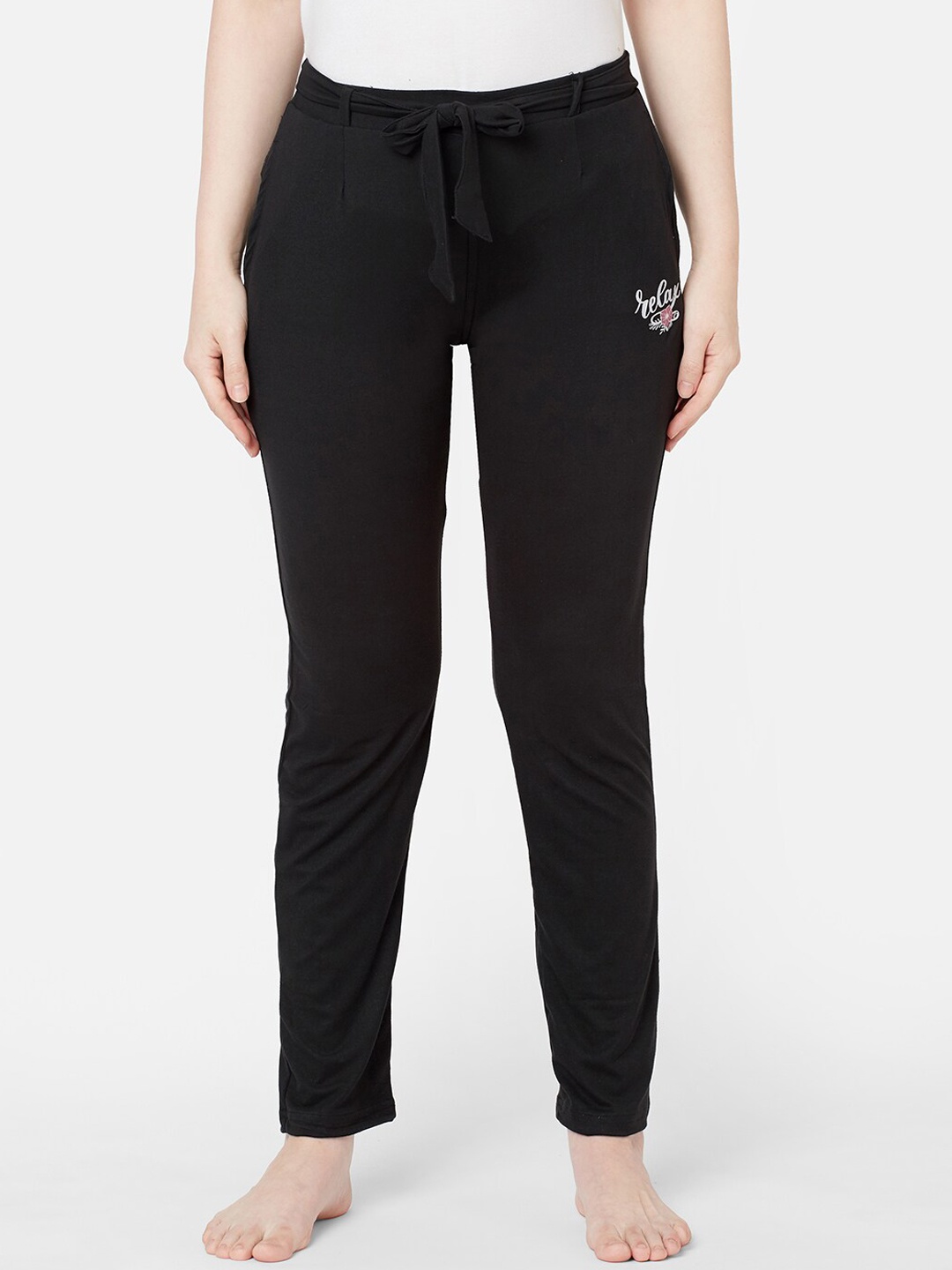 Sweet Dreams Women Black Lounge Pants