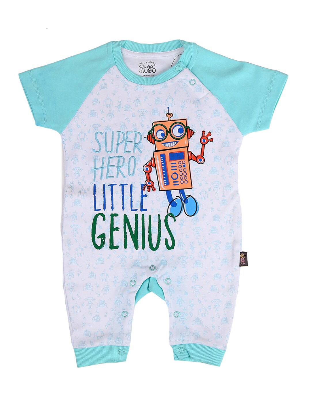 

V-Mart Kids Blue Printed Clothing Set